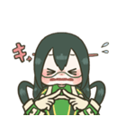 梅雨ちゃんのゆるかわケロケロ生活！（個別スタンプ：12）