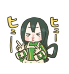 梅雨ちゃんのゆるかわケロケロ生活！（個別スタンプ：17）