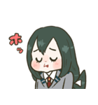 梅雨ちゃんのゆるかわケロケロ生活！（個別スタンプ：18）