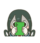 梅雨ちゃんのゆるかわケロケロ生活！（個別スタンプ：19）