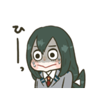 梅雨ちゃんのゆるかわケロケロ生活！（個別スタンプ：28）