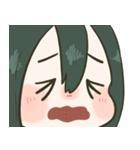 梅雨ちゃんのゆるかわケロケロ生活！（個別スタンプ：30）