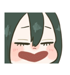 梅雨ちゃんのゆるかわケロケロ生活！（個別スタンプ：40）