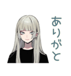 クールガールの♡オタ活ナイト（個別スタンプ：3）