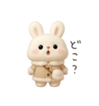 本能のまま甘えるうさぎ冬（個別スタンプ：12）