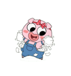 太っちょブタちゃんが金運アップ！（個別スタンプ：8）