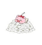 太っちょブタちゃんが金運アップ！（個別スタンプ：12）