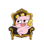 太っちょブタちゃんが金運アップ！（個別スタンプ：17）
