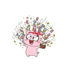 太っちょブタちゃんが金運アップ！（個別スタンプ：23）