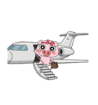 太っちょブタちゃんが金運アップ！（個別スタンプ：32）