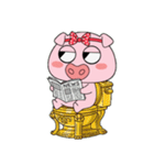 太っちょブタちゃんが金運アップ！（個別スタンプ：35）