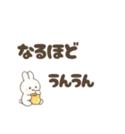 かわちい生意気らぶみしろうさ（個別スタンプ：13）