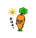 にんじんしりしりはじめまして（個別スタンプ：1）