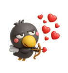 毎年使える♡ハシビロコウの冬のスタンプ（個別スタンプ：31）