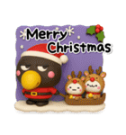 毎年使える♡ハシビロコウの冬のスタンプ（個別スタンプ：33）