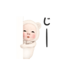 【よく動く】クマタオル【毎日】（個別スタンプ：22）