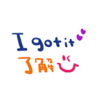 (nenerin会話スタンプ006英語気遣い)修正（個別スタンプ：13）