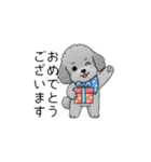 敬語版♡子育て中に使いやすいトイプードル（個別スタンプ：22）