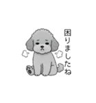 敬語版♡子育て中に使いやすいトイプードル（個別スタンプ：28）