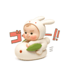 リアルバブちゃん。（個別スタンプ：3）