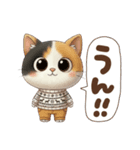 三毛猫の冬のあいさつ（個別スタンプ：29）