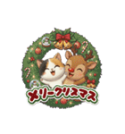 三毛猫の冬のあいさつ（個別スタンプ：38）