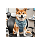 柴犬の新日常7（個別スタンプ：4）