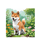 柴犬の新日常7（個別スタンプ：9）