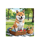 柴犬の新日常7（個別スタンプ：11）