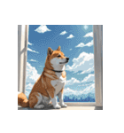 柴犬の新日常7（個別スタンプ：13）