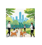 柴犬の新日常7（個別スタンプ：16）