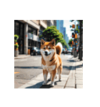 柴犬の新日常7（個別スタンプ：20）