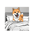 柴犬の新日常7（個別スタンプ：22）