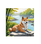 柴犬の新日常7（個別スタンプ：29）