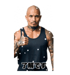 冬を感じる 強面ギャング BIGスタンプ（個別スタンプ：22）