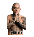 冬を感じる 強面ギャング BIGスタンプ（個別スタンプ：27）