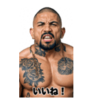 冬を感じる 強面ギャング BIGスタンプ（個別スタンプ：28）