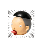 動く！面白いキャラクター（個別スタンプ：18）