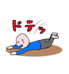 中高年男性 秋から冬 No128（個別スタンプ：24）