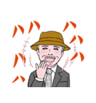 中高年男性 秋から冬 No128（個別スタンプ：28）