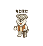 にこにこおじいちゃんシュナ（個別スタンプ：5）