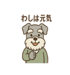 にこにこおじいちゃんシュナ（個別スタンプ：10）