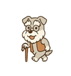 にこにこおじいちゃんシュナ（個別スタンプ：30）