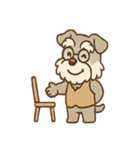にこにこおじいちゃんシュナ（個別スタンプ：40）