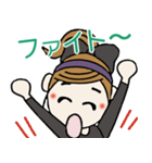 おちゃめの毎日使える楽しい会話,挨拶,返事（個別スタンプ：15）
