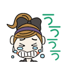 おちゃめの毎日使える楽しい会話,挨拶,返事（個別スタンプ：19）