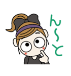 おちゃめの毎日使える楽しい会話,挨拶,返事（個別スタンプ：23）