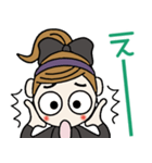おちゃめの毎日使える楽しい会話,挨拶,返事（個別スタンプ：25）