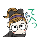 おちゃめの毎日使える楽しい会話,挨拶,返事（個別スタンプ：36）