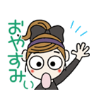 おちゃめの毎日使える楽しい会話,挨拶,返事（個別スタンプ：39）